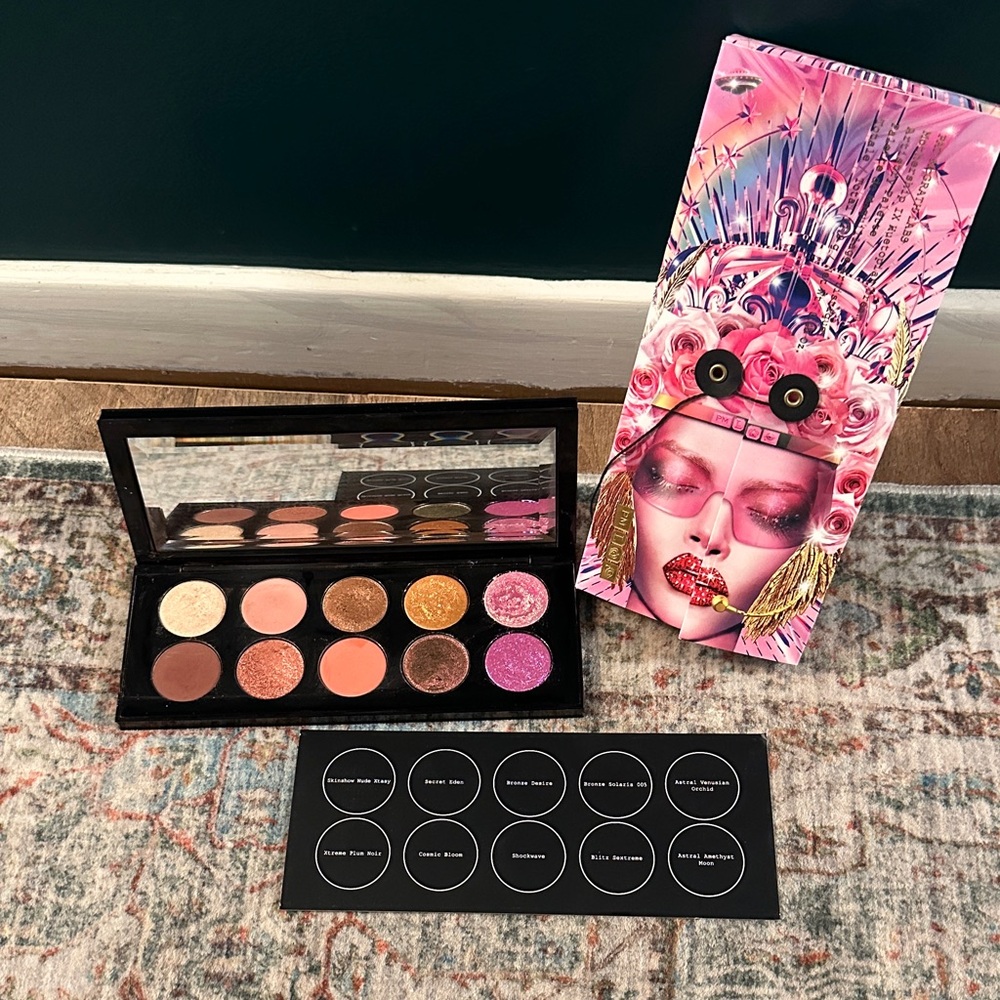 Pat McGrath Huetopian Dream Luxe Eyeshadow Palette - Pink, Gold, Brown